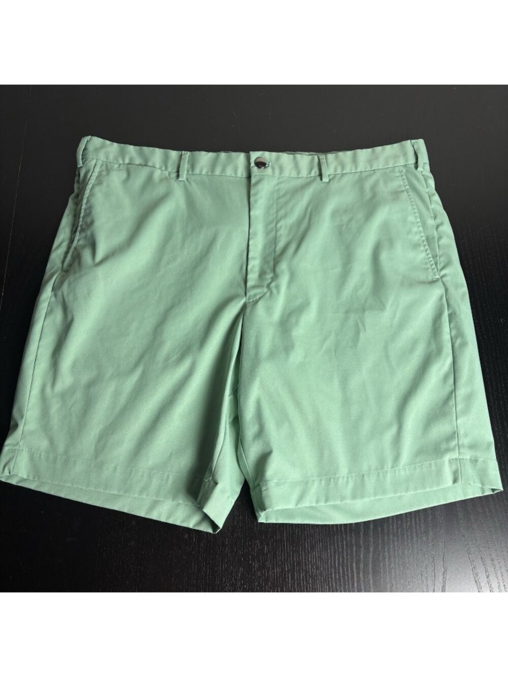 POLO RALPH LAUREN Mens Size 40 Solid Green Performance Golf or Casual Shorts